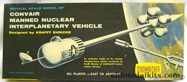 Strombecker 1/91 Convair Manned Nuclear Interplanetary Vehicle, D38-100 plastic model kit
